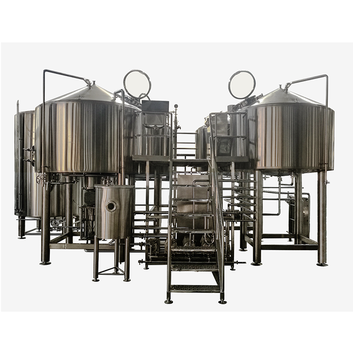 IV steam heated brewhouse system