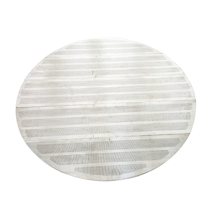 Wedge wire false bottom